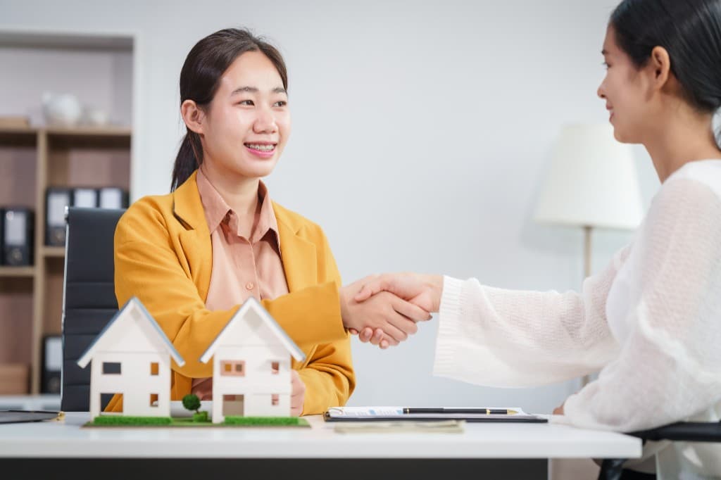 Handshake after a successful agreement